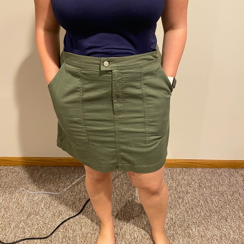 S 12 Green Skirt